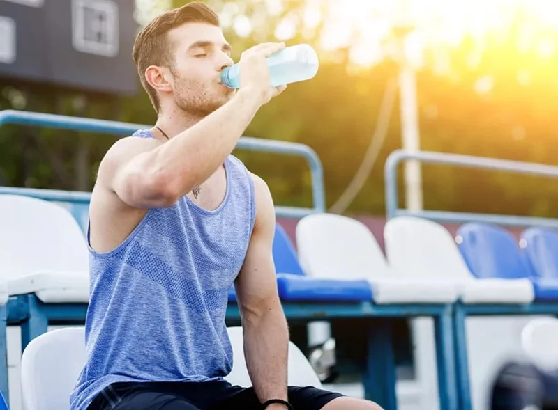قبل، حین یا بعد از ورزش آب بنوشید